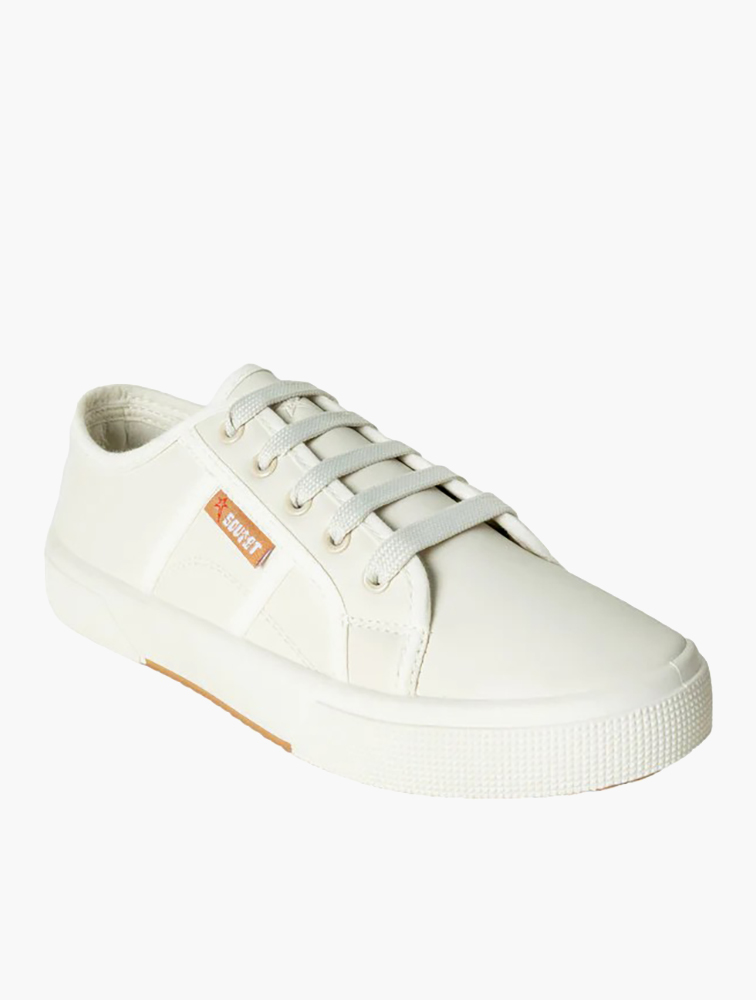 MyRunway | Shop Soviet Cream Mono Rosewood Sneakers for Women from